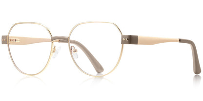 Geometric Eyeglasses F9606