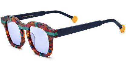 Acetate Square Sunglasses SG6433