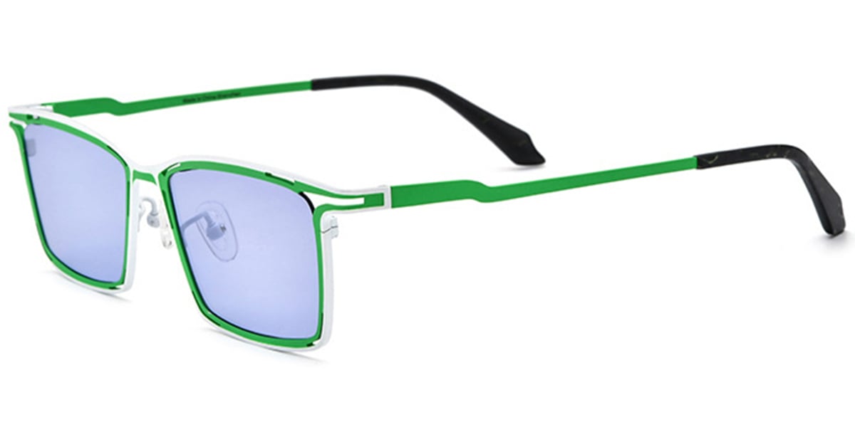Titanium Rectangle Sunglasses SG6724