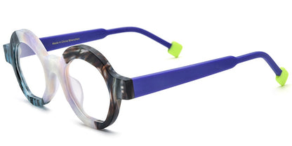Acetate Round Frame F6404