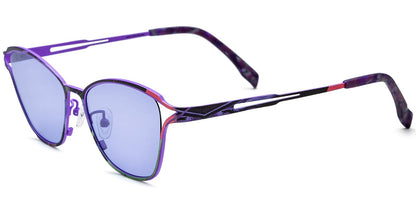 Titanium Cat Eye Sunglasses SG8126