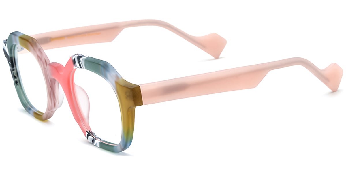 Acetate Square Frame F7396