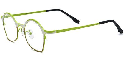 Titanium Geometric Frame F7298