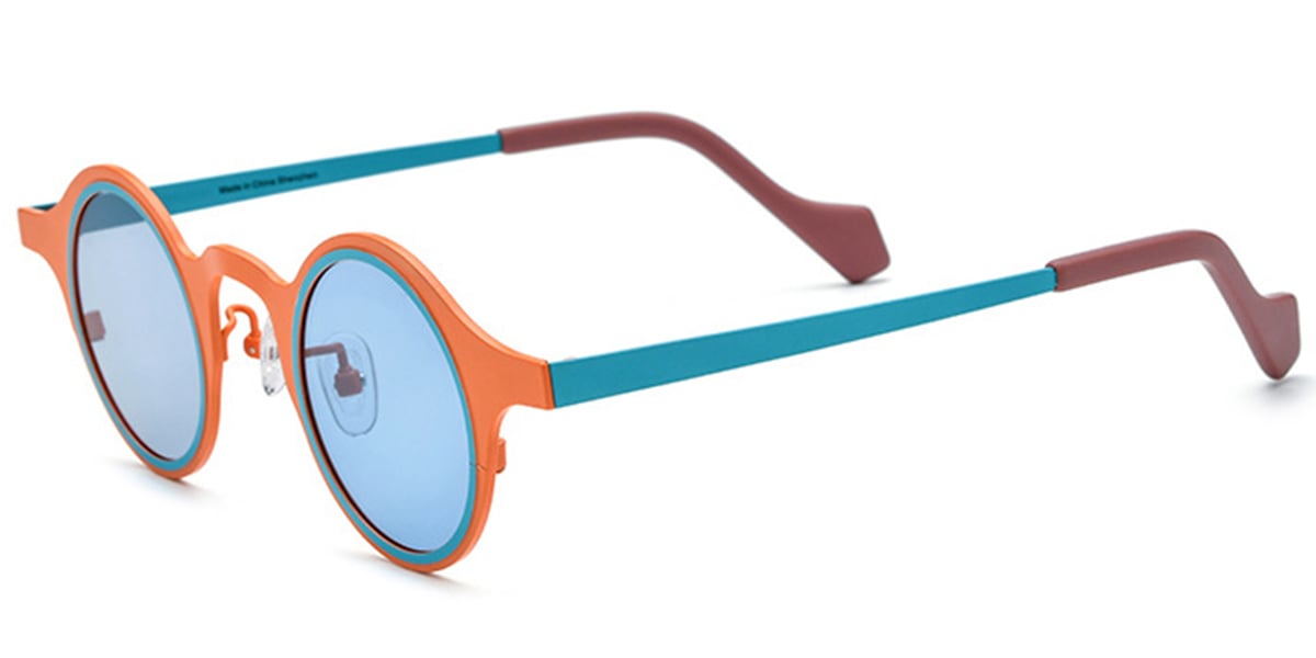 Titanium Round Sunglasses SG6860