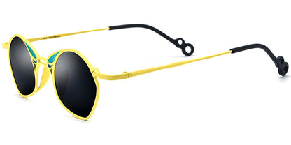 Titanium Geometric Sunglasses SG7397