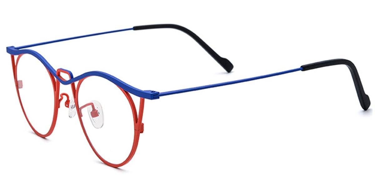 Titanium Cat Eye Frame F7042