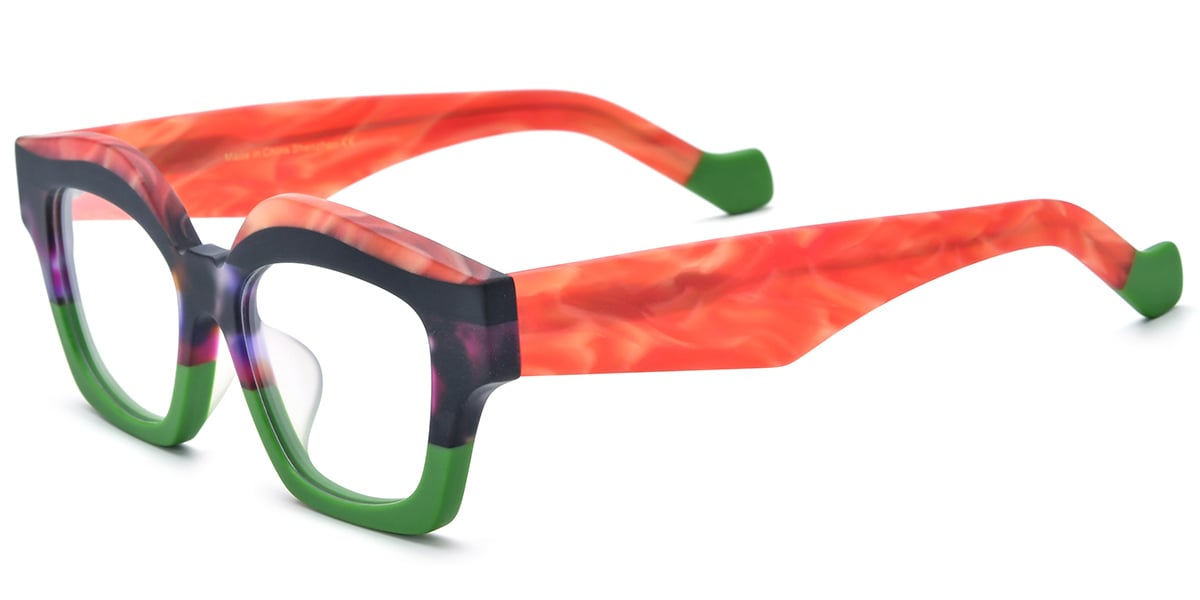 Acetate Geometric Frame F5816