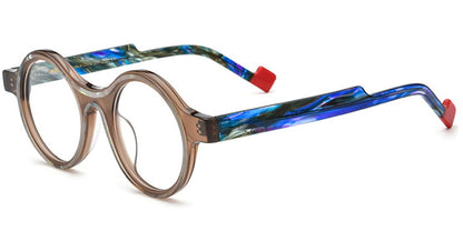 Acetate Round Frame F6398