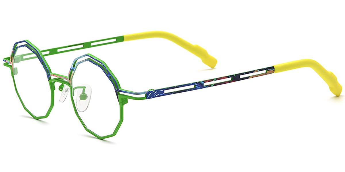 Titanium Geometric Frame F7574