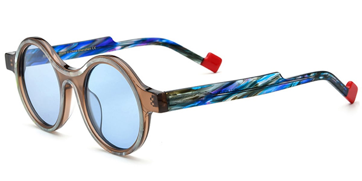 Acetate Round Sunglasses SG6399