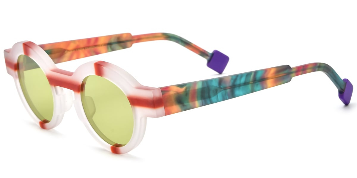 Acetate Round Sunglasses SG5627