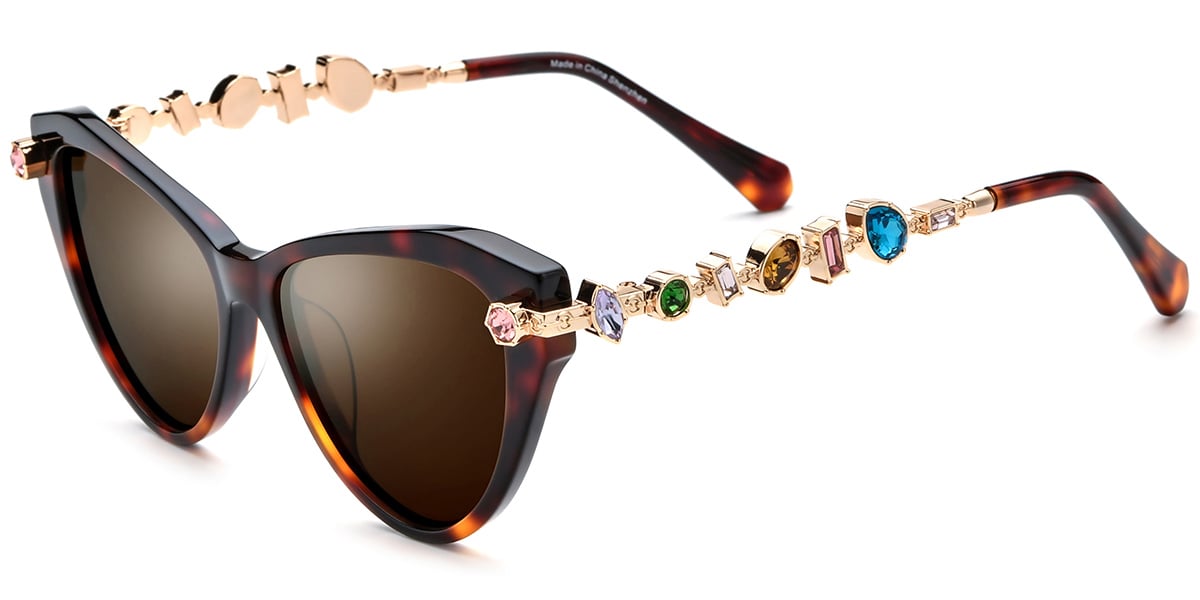 Acetate Cat Eye Sunglasses SG9650