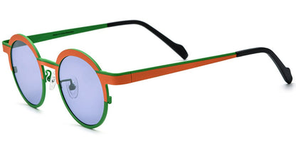 Titanium Round Sunglasses SG7018