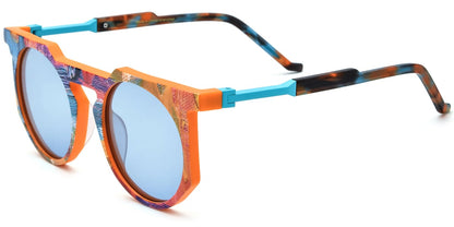 Acetate Geometric Sunglasses SG8083