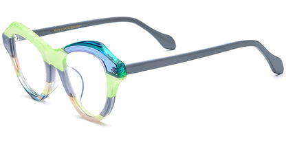 Acetate Cat Eye Frame F7568