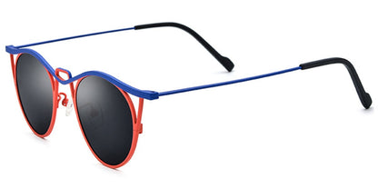Titanium Cat Eye Sunglasses SG7043