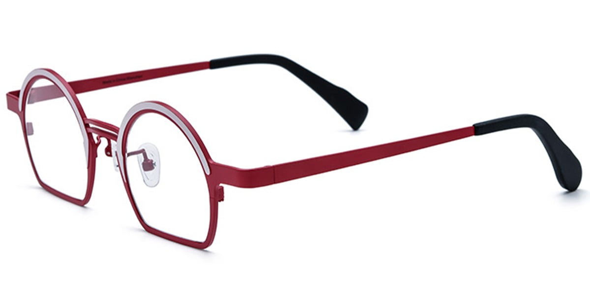 Titanium Geometric Frame F7021