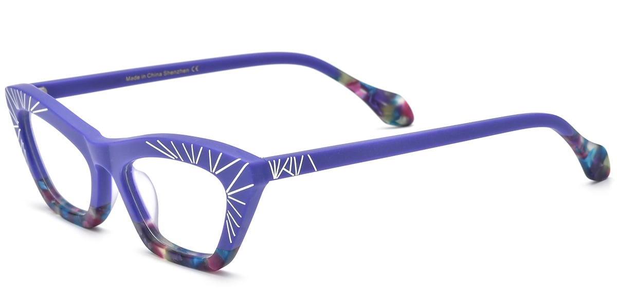 Acetate Cat Eye Frame F5815