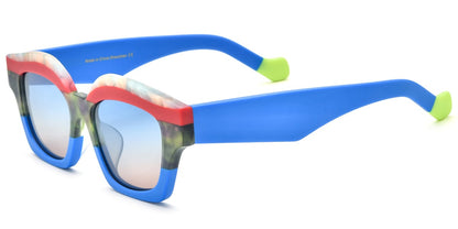 Acetate Geometric Sunglasses SG5817