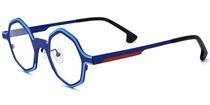 Titanium Geometric Frame F6437