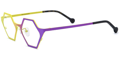 Titanium Geometric Frame F7326