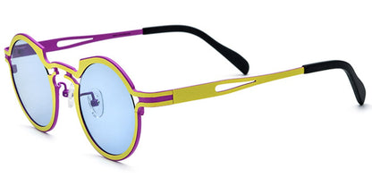 Titanium Round Sunglasses SG7020