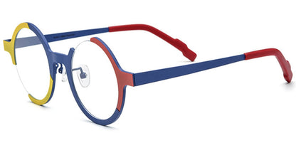Titanium Round Frame F6799