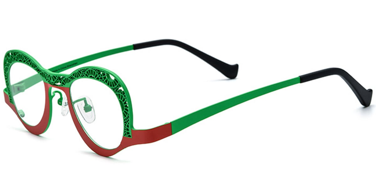Titanium Geometric Frame F7015