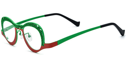 Titanium Geometric Frame F7015