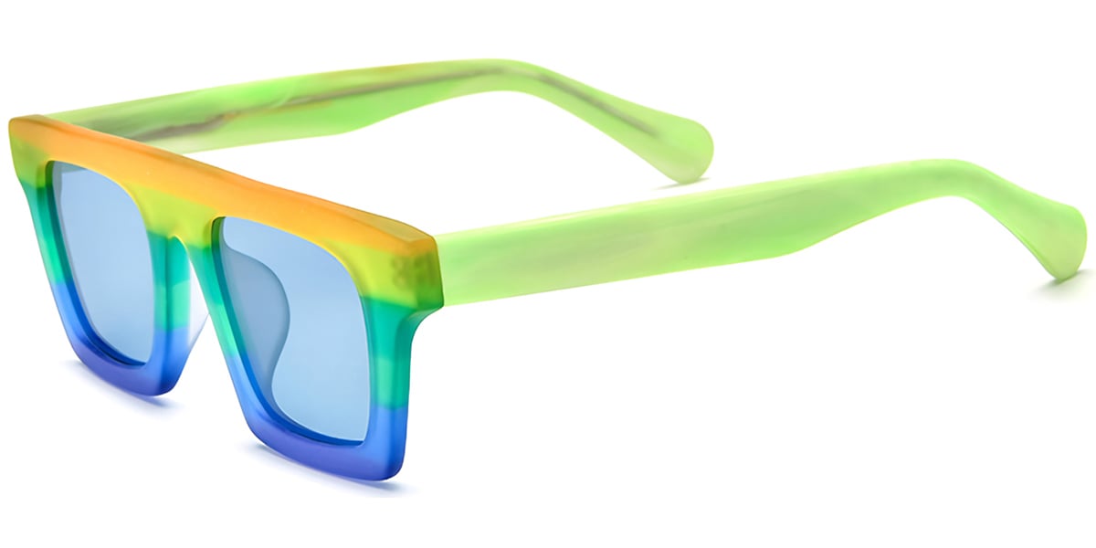 Acetate Square Sunglasses SG7173