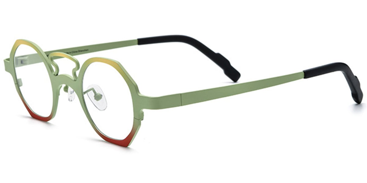Titanium Geometric Frame F6798