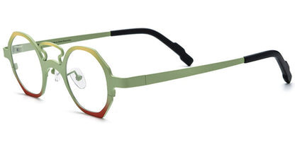 Titanium Geometric Frame F6798