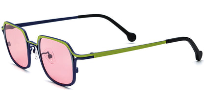 Titanium Rectangle Sunglasses SG7315