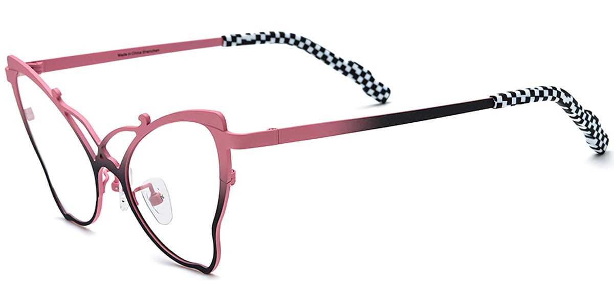 Titanium Cat Eye Frame F7299