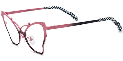 Titanium Cat Eye Frame F7299