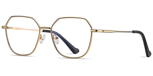 Metal Geometric Frame F3317