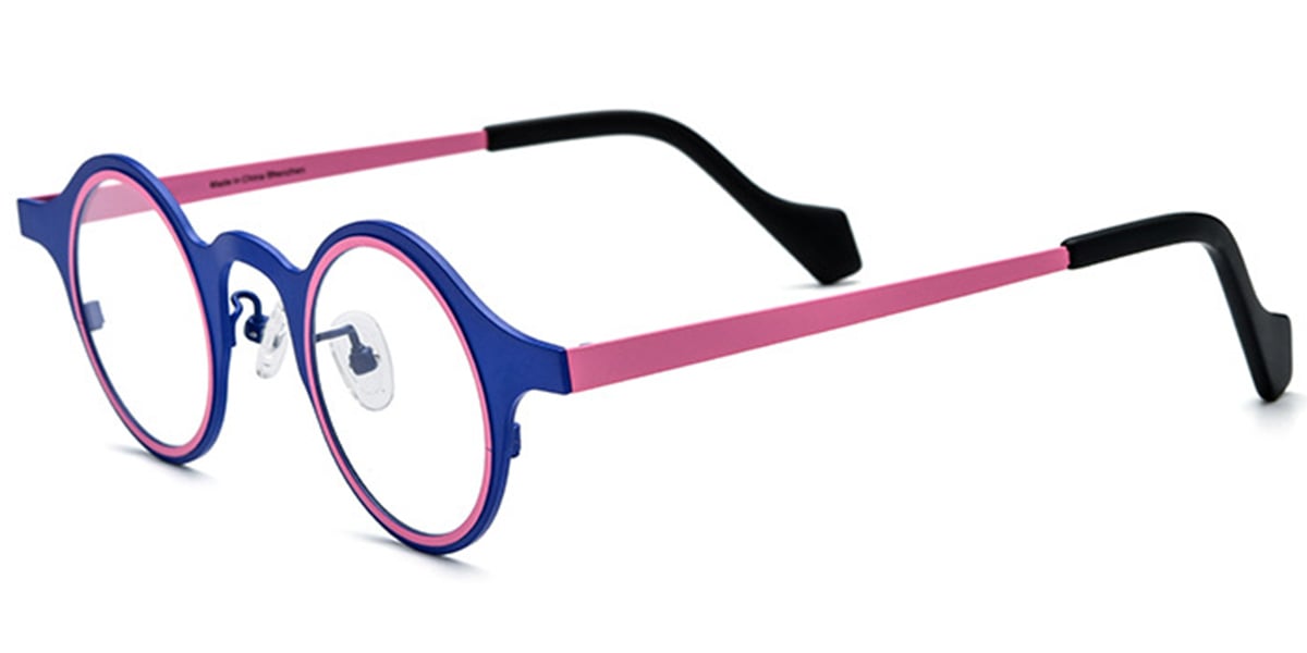 Titanium Round Frame F6859