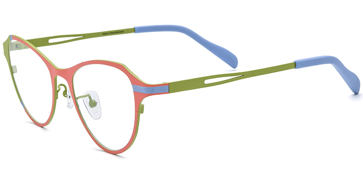 Titanium Cat Eye Frame F7405