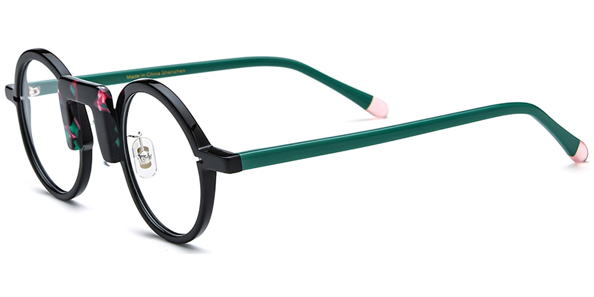 Acetate Round Frame F7296