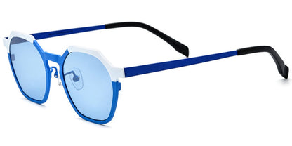 Titanium Geometric Sunglasses SG6671