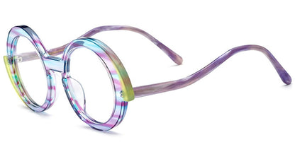 Acetate Round Frame F6402