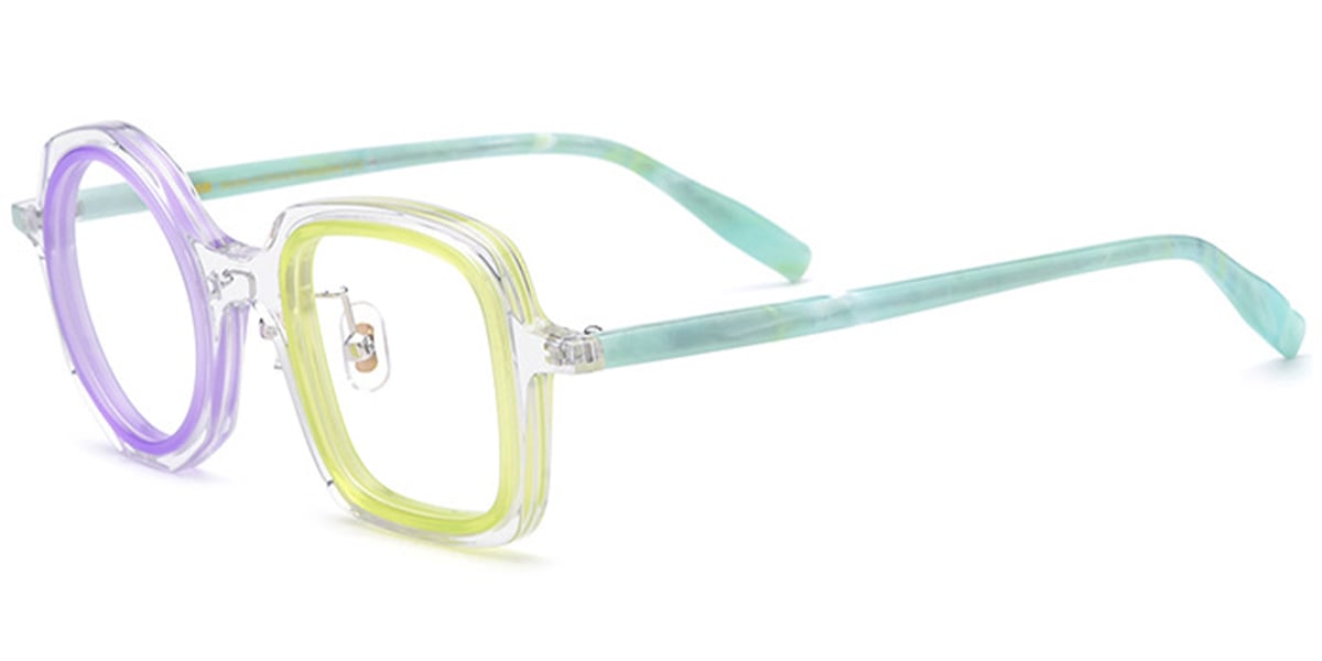Acetate Square Frame F6371