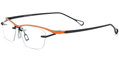 Titanium Rectangle Frame F7036