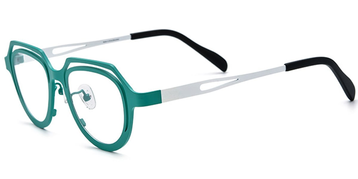 Titanium Geometric Frame F6903