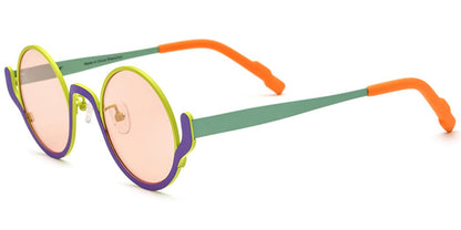 Titanium Round Sunglasses SG6777