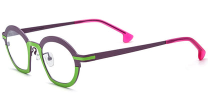 Titanium Geometric Frame F6872