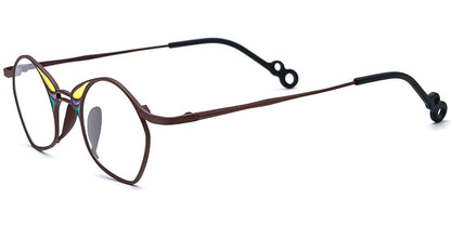 Titanium Geometric Frame F7318