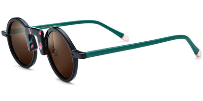 Acetate Round Sunglasses SG7297