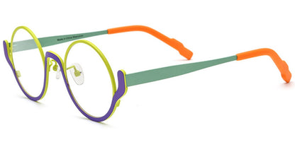 Titanium Round Frame F6776