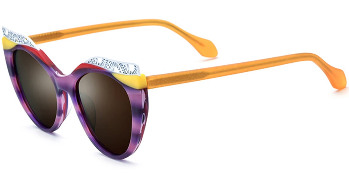 Acetate Cat Eye Sunglasses SG6897